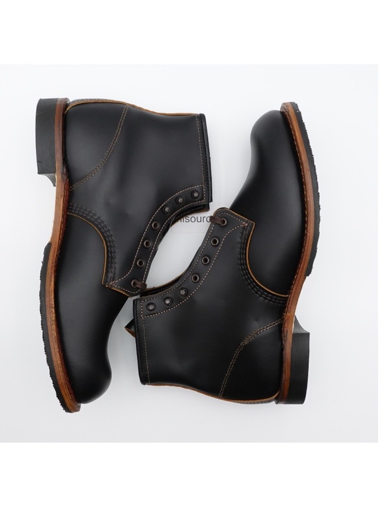 NEW Size 10.5 Men\'s Red Wing 9060 Beckman Flatbox Leather Boot Black Made in USA main image 4